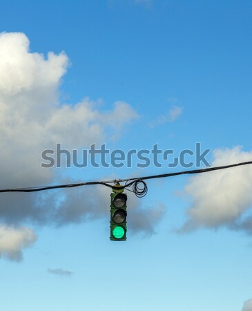 движения регулирование Америки светофор автомобилей облака Сток-фото © meinzahn