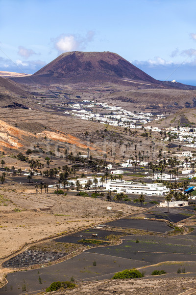 Small town of Haria in Lanzarote  Stock photo © meinzahn