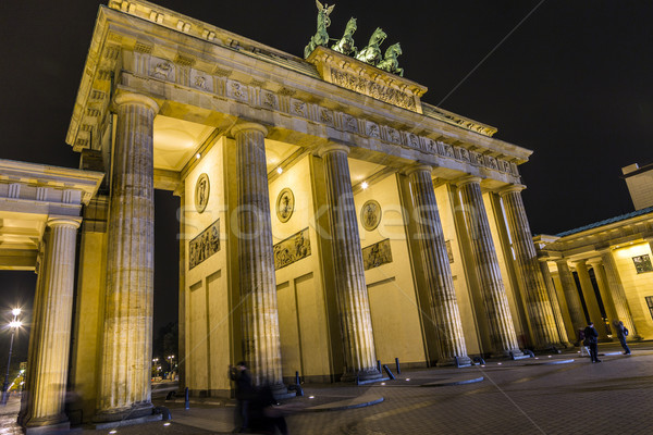 Brandenburg Gate (Brandenburger Tor) in Berlin   Stock photo © meinzahn