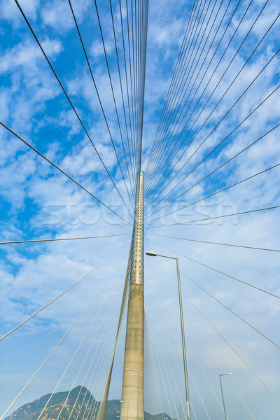 Ting Kau Bridge in Hong Kong Stock photo © meinzahn