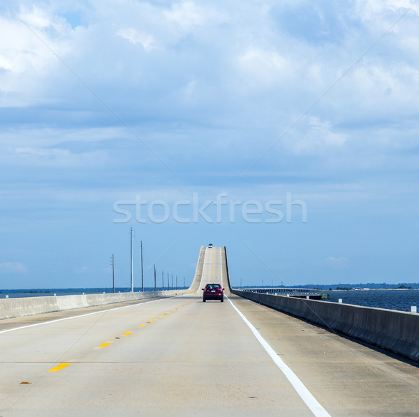 crossing the Dauphin Island Bridge Stock photo © meinzahn