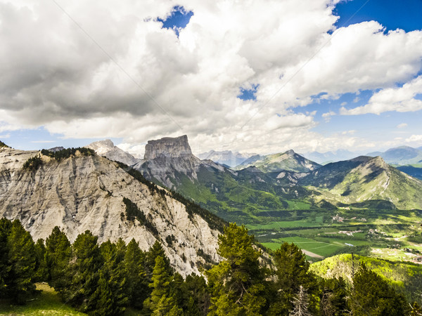 Mont Aiguille, Vercors, France  Stock photo © meinzahn