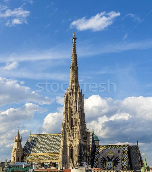 Stock photo: view to St. Stephen's Cathedral in vienna