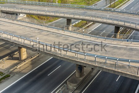 шоссе автомобилей движения торопить бизнеса дороги Сток-фото © meinzahn