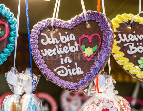 German Lebkuchen: The Original Gingerbread  Stock photo © meinzahn