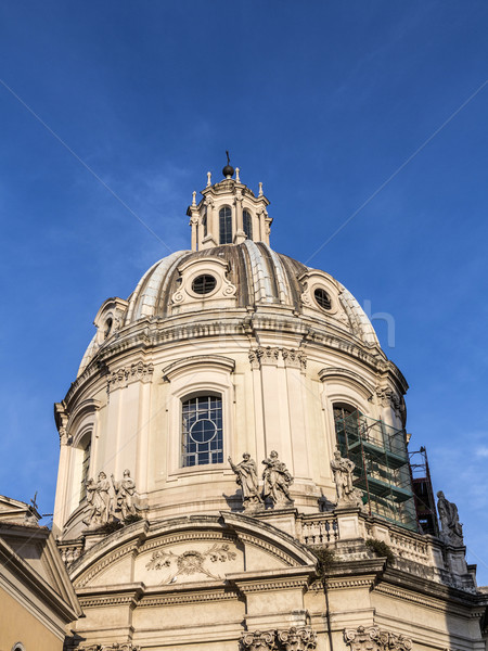 Cupola Petersdom in Rome. Italy. Stock photo © meinzahn