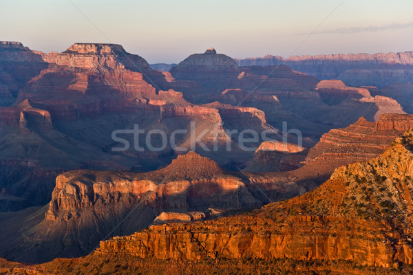 fantastic view into the grand canyon from mathers point, south r Stock photo © meinzahn