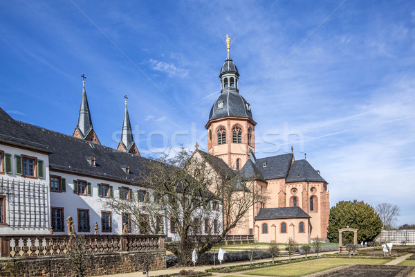 famous benedictine cloister in Seligenstadt, Germany Stock photo © meinzahn