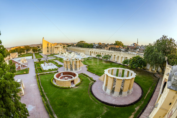 Astronomical instrument at Jantar Mantar observatory - Jaipur, I Stock photo © meinzahn