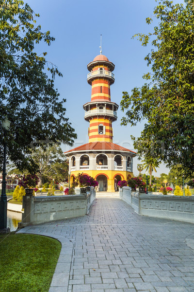  Sages Lookout Tower (Ho Withun Thasana) of the Thai royal Summe Stock photo © meinzahn