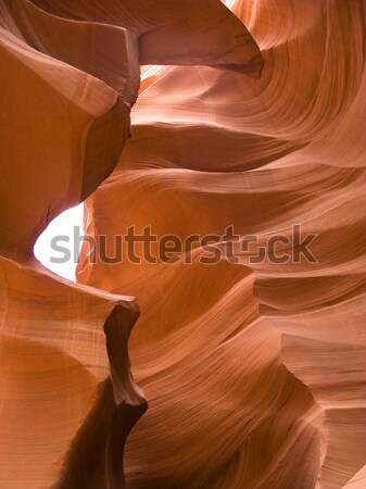 Antelopes Canyon near page, the world famoust slot canyon Stock photo © meinzahn