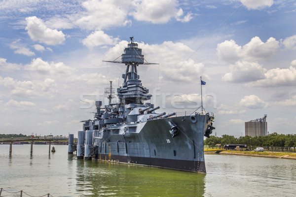 Stock photo: The Famous Dreadnought Battleship Texas 