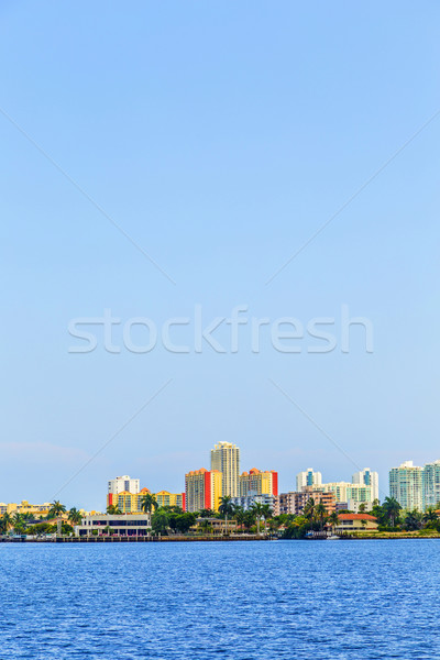skyline of Miami  Stock photo © meinzahn