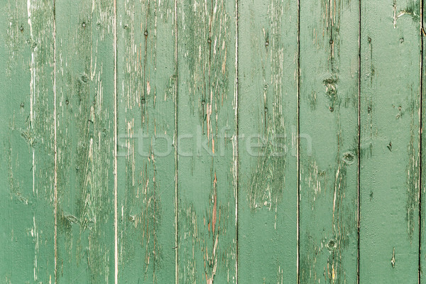 Stockfoto: Geschilderd · hout · textuur · groene · oude
