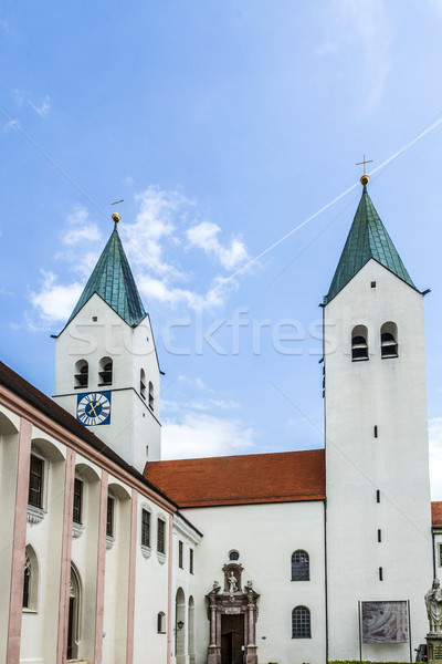 Stock foto: Kathedrale · Deutschland · Himmel · Stadt · blau · Gebäude