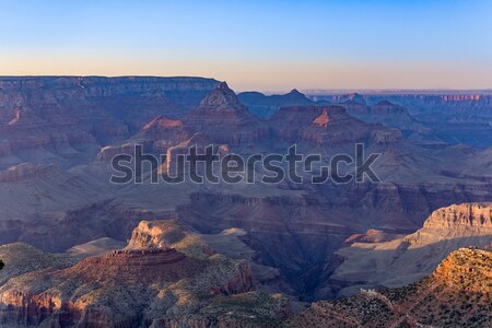 view into the grand canyon from mathers point, south rim Stock photo © meinzahn