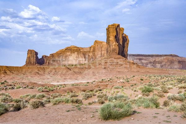 beautiful butte in monument valley  Stock photo © meinzahn