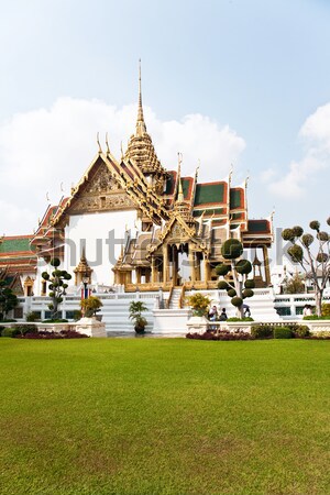 temple Phra Tinang Aporn Phimok Prasat Pavillon
in the grand pal Stock photo © meinzahn