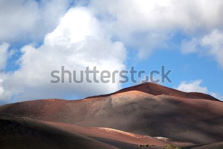Mountains of fire,Timanfaya National Park in Lanzarote  Stock photo © meinzahn