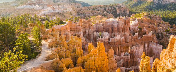 Bella panorama canyon magnifico pietra formazione Foto d'archivio © meinzahn