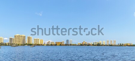 skyline of Miami  Stock photo © meinzahn