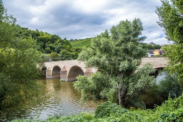 old roman  bridge spanning the river Nahe Stock photo © meinzahn