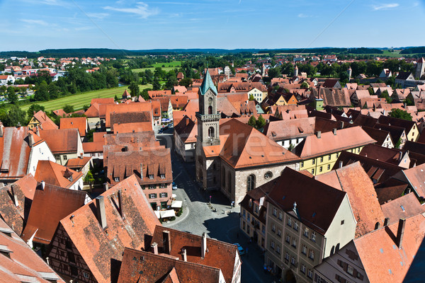 medieval city Dinkelsbuehl in Germany  Stock photo © meinzahn