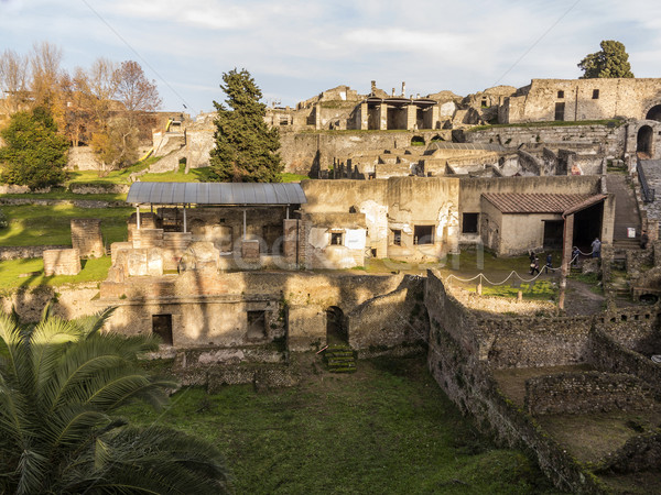 old ruins of Pomeii Stock photo © meinzahn