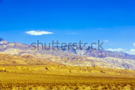 mountains of Panamint Valley desert Stock photo © meinzahn