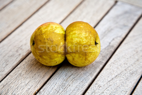 apples with interresting deformations give fantasy a chance Stock photo © meinzahn