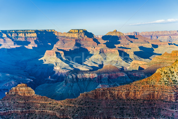 Grand Canyon at Mathers point in sunset light Stock photo © meinzahn