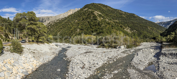 River La Bleone near Prads in region Alpes de haute Provence   Stock photo © meinzahn