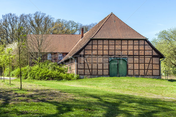 Half timbered house in Germany  Stock photo © meinzahn