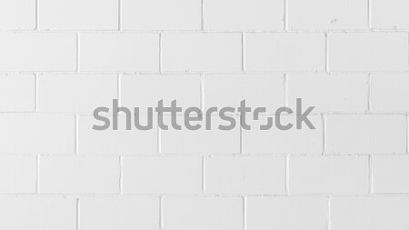 detail of white brick wall background  Stock photo © meinzahn