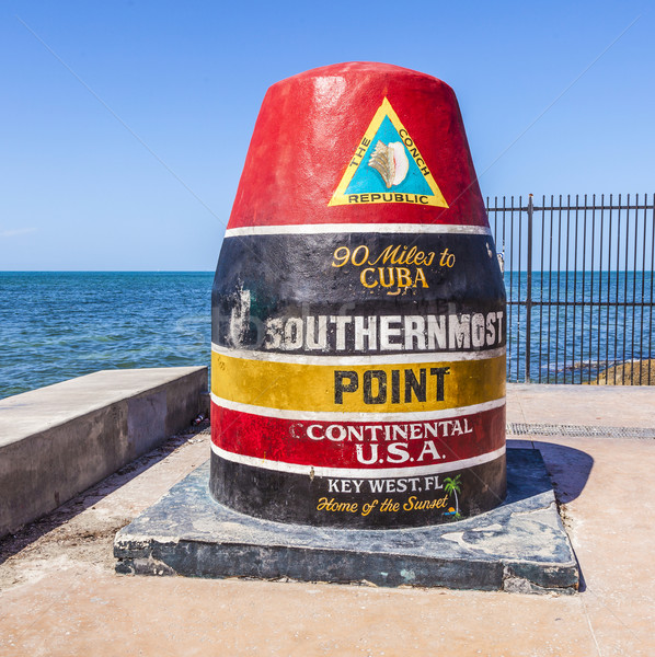 Southernmost Point marker, Key West,  USA Stock photo © meinzahn