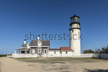 Lighthouse on the Gulf of Mexico in Eastpoint Stock photo © meinzahn