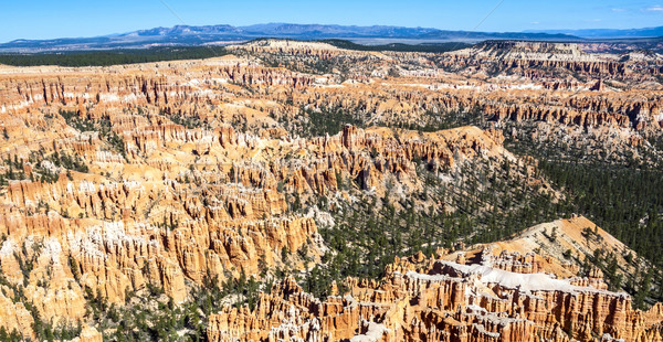 Z dala erozja kanion parku Utah Zdjęcia stock © meinzahn