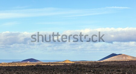 volcano in timanfaya national park in Lanzarote, Spain  Stock photo © meinzahn
