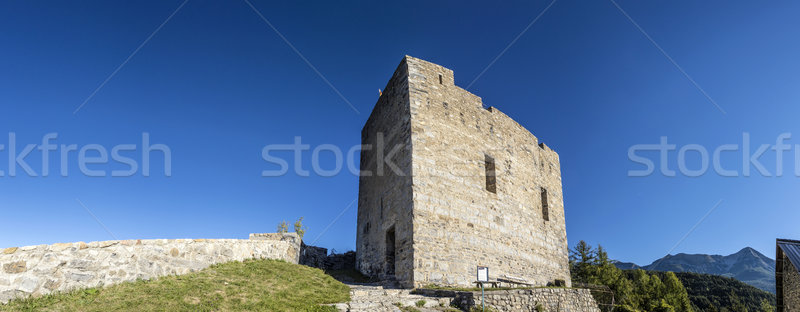Citadel frans regio blauwe hemel natuur landschap Stockfoto © meinzahn