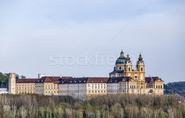 Convent Melk at river Danube in Lower Austria Stock photo © meinzahn