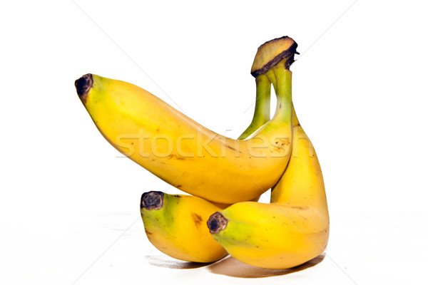 表示 バナナ 孤立した 白 食品 ストックフォト © meinzahn
