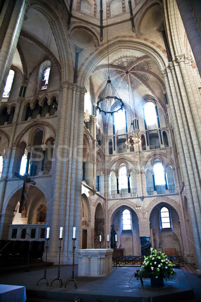 Stock photo: famous gothic dome in Limburg from inside