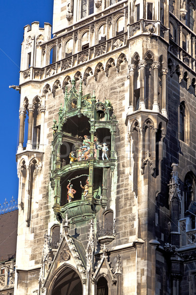 Stock photo: Glockenspiel on the Munich city hall 