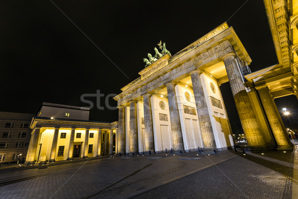 Brandenburg Gate (Brandenburger Tor) in Berlin   Stock photo © meinzahn