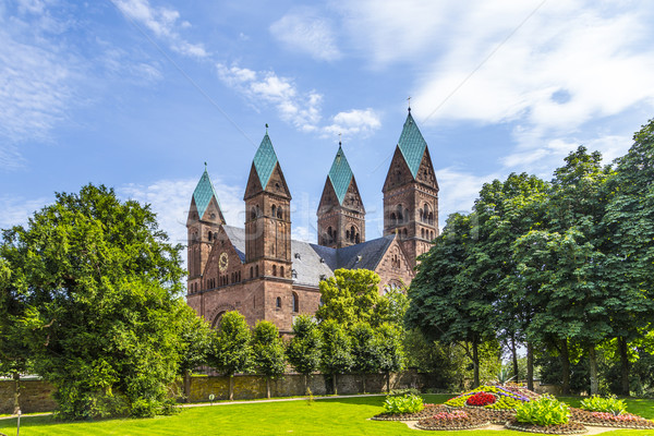 View on the Church of the Redeemer is an Evangelical  church in  Stock photo © meinzahn