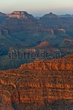 fantastic view into the grand canyon from mathers point, south r Stock photo © meinzahn