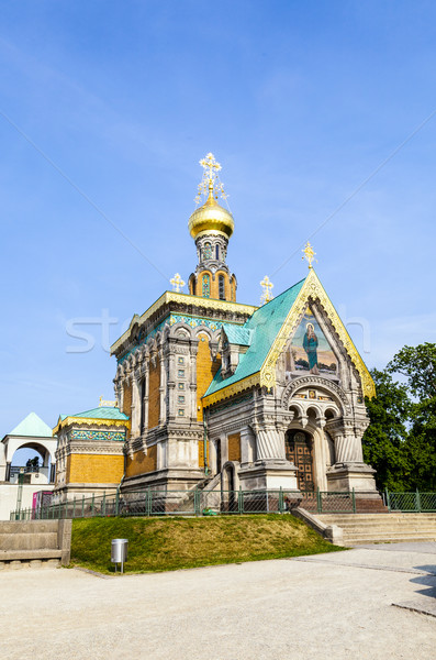 russian chappel Darmstadt  Stock photo © meinzahn