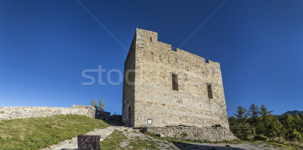 Stock photo: citadel Vauban in  Seyne les Alpes in the french Region provence