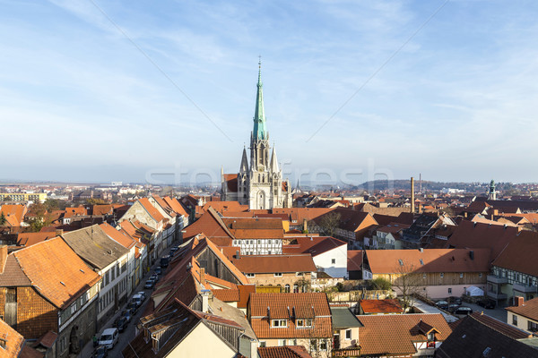 Germany, Thuringia, Muhlhausen, cityview Stock photo © meinzahn