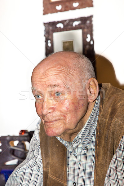 ninety years old man Stock photo © meinzahn